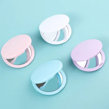 1 buc Mini Machiaj Compact Oglindă de Buzunar Portabil Două laterale Rabatabile Oglinda Femei Drăguț Oglinzi Cosmetice pentru Cadou