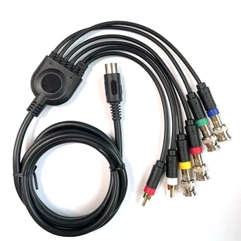 10BUC Înlocuire 16-bit RGBS/RGB Cablu Monitor Color Cablu Component pentru Sega MD1 Joc Consola Accesorii