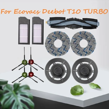 11Pcs Piese de schimb Pentru Ecovacs Deebot T10 TURBO Aspirator Filtru Principal Perie Laterală Mop Cârpă de Curățare de uz Casnic