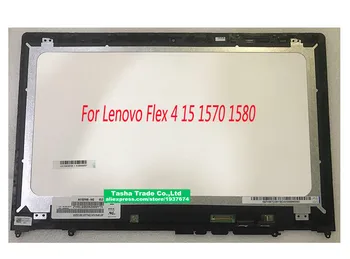 15.6 inch laptop matrice ecran pentru Lenovo Flex 4 15 1570 1580 Lcd Touch Ecran Digitizor CU Bezel FHD 1920x1080