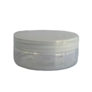 150ml de COMPANIE Clar Borcan de Depozitare din Plastic cu Capac PP transparente Crema Container Cosmetice de Ambalare cu clar PP capac