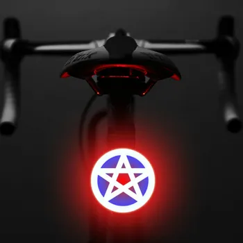 1BUC Biciclete Stop mai Multe Moduri de Iluminare Modele de Încărcare USB cu LED-uri Impermeabil Ciclism Stop Bicicleta Spate Lumina Accesorii
