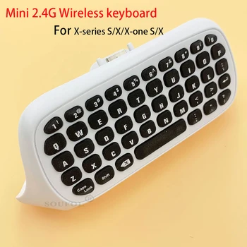 2.4 G Tastatura Mini Wireless pentru Xbox X Series S/X Controler de Joc Cu Receptor USB Chat tastatura pentru Xbox One S/X Dropshipping