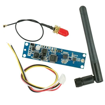 2.4 Ghz Wireless DMX512 Transmițător PCB Module de Bord cu Antena Controler cu LED-uri Wifi Receptor