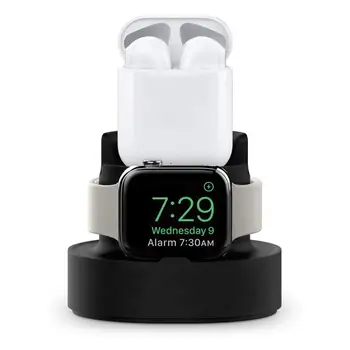 2 In 1 Ceas Taxa de Stand Dock Pentru Apple Watch Serie iWatch SE iPhone 12 Pro Max X XS 8 7 6 Taxa Titular