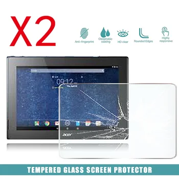 2 buc Tableta Temperat Pahar Ecran Protector de Acoperire pentru Acer Iconia Tab 10 A3-A30 10.1