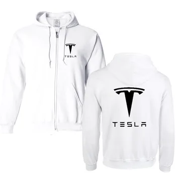 2022 Nou Brand Tesla Hanorace Barbati Maneca Lunga Sonerie Scrisoarea Imprimate tricou barbati casual hanorac sport cu gluga personalizate