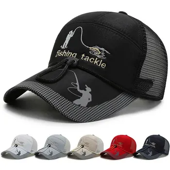 2022 Pescuit Pălărie Capac în aer liber, Alpinism Pălării Sport Drumetii Vizieră de Protecție UV Bărbați Femei Reglabil Respirabil Golf Caps