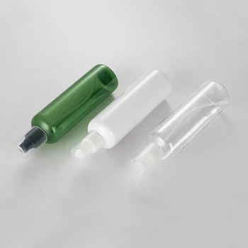 300ML X 20 Alb-Transparent, Verde Lotiune de Ingrijire a Pielii Crema Pompa de Recipiente Goale de Sampon Cosmetice de Ambalare Flacon Cu Dozator