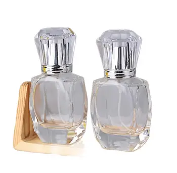 30ml flacon de sticlă în formă de diamant capac ceață pulverizator parfum parfum de îngrijire a pielii cosmetice de ambalare