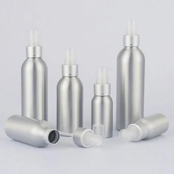 40ml 50ml aluminiu sticla cu pulverizator, cosmetice aluminiu mini sticla de parfum