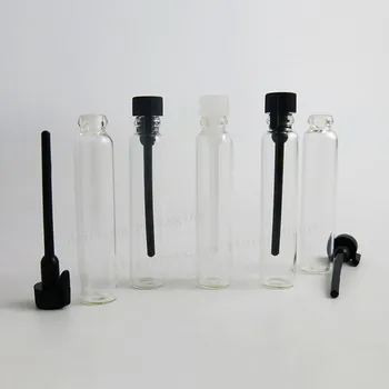 500 x 2 ML de unică folosință de Călătorie Mini Sticla Sticla de Parfum De Uleiuri Esențiale Gol Contenitori Cosmetice Pentru Proba
