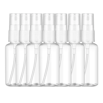 50PCS 60 Ml din Plastic Transparent Parfum Pulverizator Mic MIni tub Gol Reîncărcabile Sticla