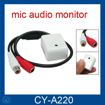 6-12V Audio Preluare de Înregistrare, de Supraveghere, Sunet, Monitor pentru CCTV aparat de Fotografiat Mic