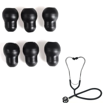 6Pcs Stetoscop accesorii Super Moale si Confortabil Stetoscop Căștile Auriculare Căști pentru Stetoscop Tărtăcuță dopuri de urechi
