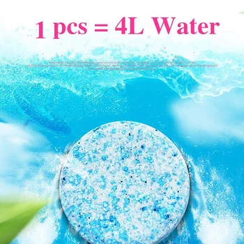 6pcs Solid mașină de Spălat Concentra Face Până Spălătorului de Parbriz Lichid de Spălare Ecran Lichid de parbriz de Mașină Solidă curat