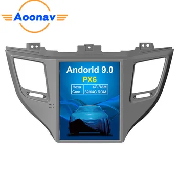AOONAV 10.4 inch 2 din radio IPS ecran vertical pentru Hyundai Tucson IX35 2015+ auto DVD player, navigatie GPS multimedia player