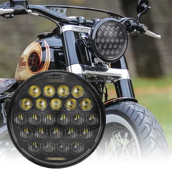 Accesorii motociclete 5.75 Faruri LED pentru Harley Dyna Softail Sportster 883 XL883 FXCW Honda 5 3/4