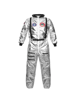 Adult Juca Cosplay Spațiu Costum, Cu Fermoar Zbor Costum De Astronaut Femei Costume De Halloween Pentru Barbati Salopeta Costum De Astronaut