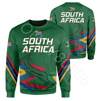 Africa de îmbrăcăminte din Africa de Sud jersey Springbok echipajul gât tricoul Orc stil casual pulover Retro Harajuku pulover casual