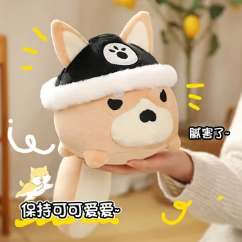 Anime Genshin Impact Gorou Shiba Inu Cosplay De Pluș Umplute Papusa Pernă De Canapea Spate Perna Decor Acasă Drăguț De Crăciun Cadouri De Jucărie