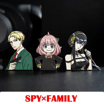 Anime SPION×FAMILIE Anya Falsificator Yor Falsificator Loid Twilight Insigna Metalică Butonul de Cuplu Brosa Pini cu Buton de Colectare Medalie de Suveniruri