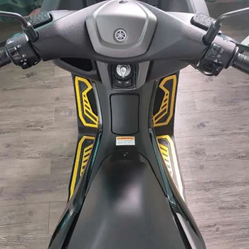 CarDutiful Motocicleta Pedala Motocicleta Picior Pașii pentru YAMAHA NMAX 125 150 155 2017-2018 Suport pentru picioare Miza Placa de Tampoane