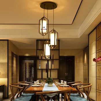 Chineză Modernă Manual Simplu Om De Fier Lung De Lumini Pandantiv Hotel Restaurant, Club De Designer Personalizate Lampi