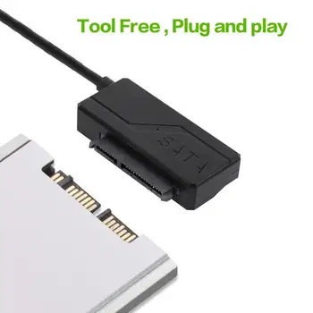 Convertor de Hard Disk de Mare Viteză Plug and Play Hot-swappable Profesionale USB3.0 la SATA 2.5 Inch HDD Cablu Adaptor pentru Calculator