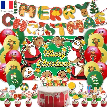 Crăciun fericit Baloane Moș Crăciun, om de Zăpadă Elan Globos DIY Decoratiuni de Craciun Pentru Casa Noua Anul 2022 Navidad Partid Decor