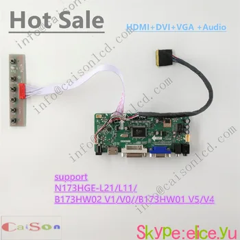 DVI-VGA-AUDIO de LCD de pe placa de control adecvate pentru N173HGE-L21/L11/B173HW02 V1/V0//B173HW01 V5/V4