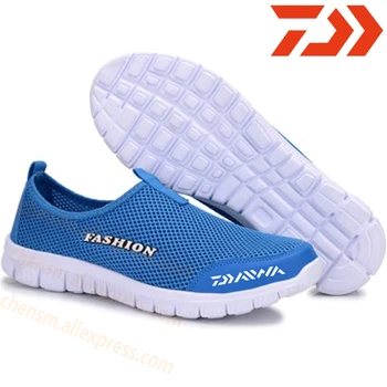 Daiwa 2023 Noua Moda de Pescuit de Vară ochiurilor de Plasă Respirabil Pantofi Barbati Mesh Casual Sport Ciclism pentru Femei Pantofi de alergat