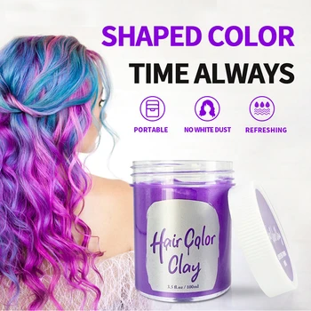 De Unică Folosință De Culoare Vopsire Ceara De Par Styling Crema De Colorare A Părului