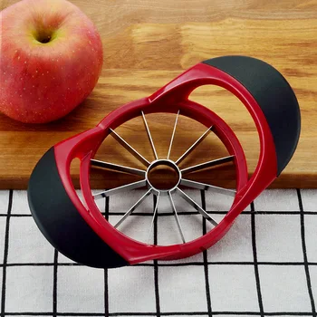 Din Oțel inoxidabil Apple Slicer 12-Lama Mare Apple Sonda Separator masini de uscare de Fructe Tăiate Ultra-Ascuțite Apple Cutter Multi-funcția de Instrument de