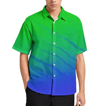 Două Ton Tricou Casual Barbati Două Culori Cu Dungi De Zi Cu Zi Tricou Cool Bluze Cu Maneci Supradimensionate