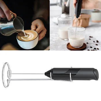 Electric Spumant de Lapte Portabil Cu Suport Inox 14000rpm Viteza De Cafea cu Lapte Cappuccino Latte