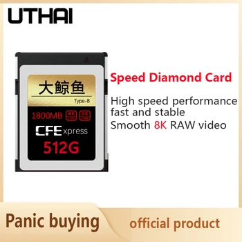 FII C82 High-End Diamant Card CF Express Card de Memorie XQD Card 8K PRIME de Înregistrare High-End Upgrade Card CFE Cititor de Carduri Z6 Z7 D6