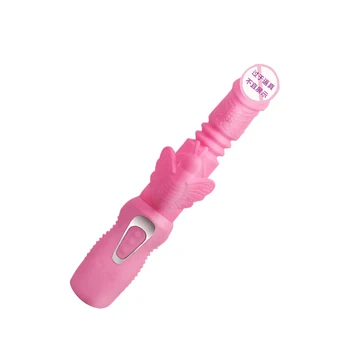 G Spot Scalabilitate Vibratoare Jucarii Sexuale Pentru Femei 360 de Grade de Rotație de O cheie de Încălzire Dildo Vibrator 12 Viteze Puternic Fluture