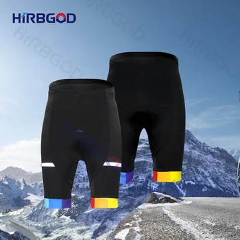 HIRBGOD 2022 pantaloni Scurți de Femei Panglică Colorat Reflectivers Roz Perna Sport Trouse Ciclism, Echipament de Camping de Vară Mtb Pantaloni