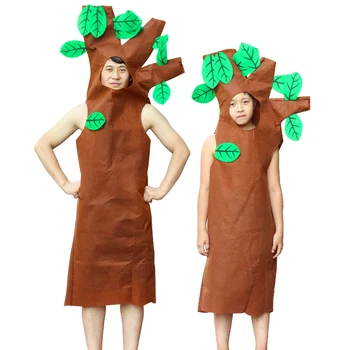 Halloween Copii Copii Petrecere De Desene Animate De Fructe Și Legume De Copac Costum Cosplay Haine De Dovleac Cu Banana Pentru Baiat Fata