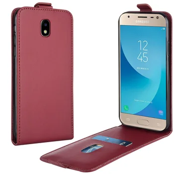 Husa Flip pentru Samsung Galaxy J3 2018 J337 SM-J337 din Piele de Caz pentru Samsung J3 2018 J337 Caz de Telefon