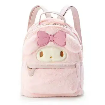 Kawaii Mici de Pluș Rucsac Urechile Anime Drăguț Lolita Geanta Mini de culoare Roz din Piele Rucsacuri Femei Back Pack Rucsac pentru Fete Adolescente