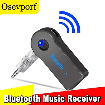 Mini Jack de 3,5 mm AUX Audio MP3 Muzica Receptor Bluetooth Car Kituri Wireless Handsfree Speaker pentru Căști, Adaptor Telefon Transmițător