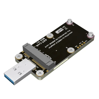 Mini-PCI-E USB 3.0 Adaptor de Card Dual SIM Card Slot Suport 4G/5G/LTE Modul WWAN Modulul Adaptor de Testare