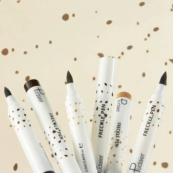 Naturale Realiste Pistrui Stilou Maro Moale Pistrui Pen Durată Impermeabil Dot Spot Pen Crea Fără Efort Machiaj Sunkissed