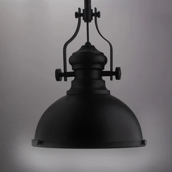 Negru Clasic Loft America Țară Industrială Pandantiv Lumină Aruncă Lumini Bar Cafenea Droplight E27 Arta De Fixare De Iluminat Scurtă Nordice