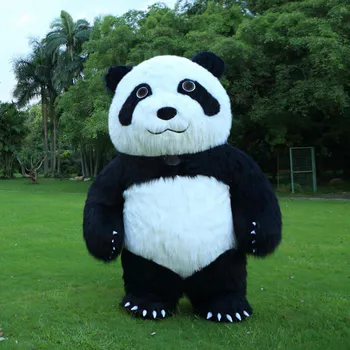 Noi De Crăciun, Carnaval, Cosplay, Costume De Halloween Petrecere De Ziua Panda Drăguț Costum Adult Utilizeze Publicitatea Parada Mascotelor