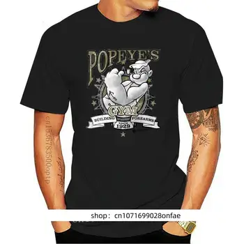 Noi Popeyes Sală de Constructii ANTEBRAȚELE Din 1929 Licențiat Adult T-Shirt Toate Dimensiunile de Bumbac Tricou Bumbac Personaliza