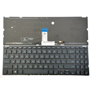 Nou Pentru Asus Vivobook X512 X512D X512DA X512F X512FA X512J X512JA X512U X512UA X512UB Tastatura Laptop Negru Cu iluminare din spate