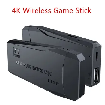 Noul 4k Video Wireless Consola de Joc 8 Bit Mini Retro Controler de Ieșire HD Dual Player Joc Stick Pentru Familie Acasă Joc Consola